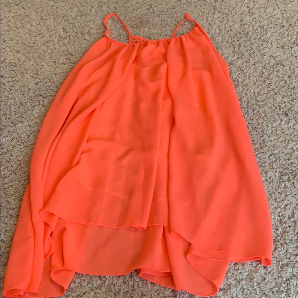 coral dress